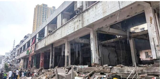 চীনে গ্যাস পাইপ বিস্ফোরণে নিহত ১১