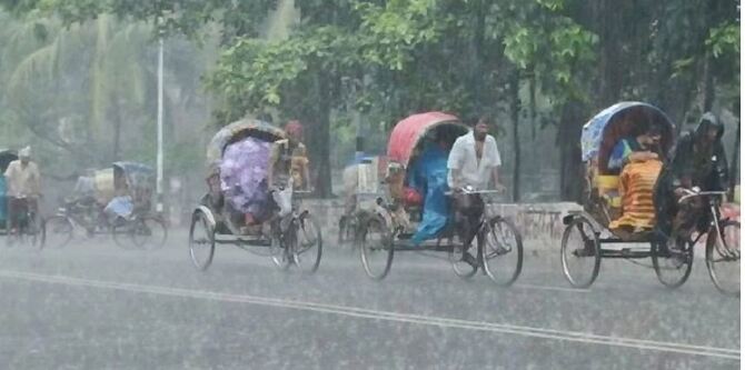 সব বিভাগে বৃষ্টি হতে পারে