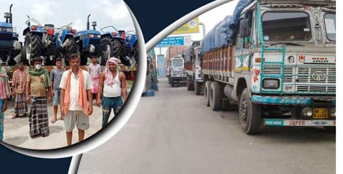 বেনাপোলে হোটেল-রেস্তোরাঁ বন্ধে বিপাকে ভারতীয় ট্রাকচালকরা