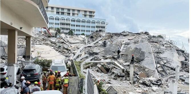 ফ্লোরিডার ভবন ধসে মৃত বেড়ে ৫, নিখোঁজ আরও ১৫৬