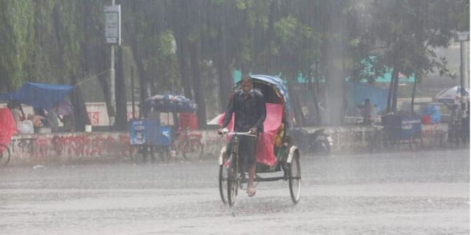 বৃষ্টিপাত অব্যাহত থাকার আভাস