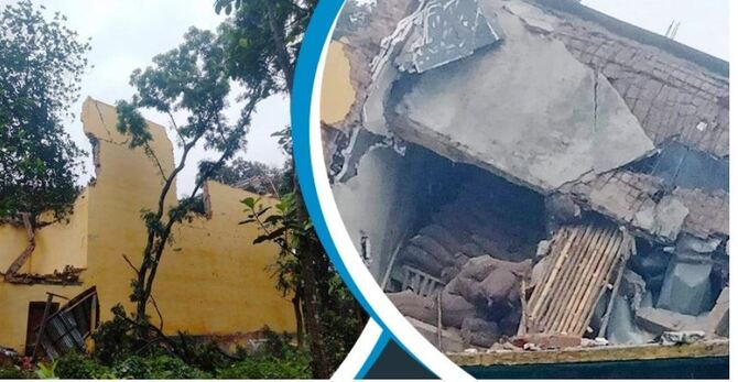 আলুর হিমাগার ধসে পড়ল গরুর ফার্মের ওপর, ব্যাপক ক্ষয়ক্ষতির আশঙ্কা