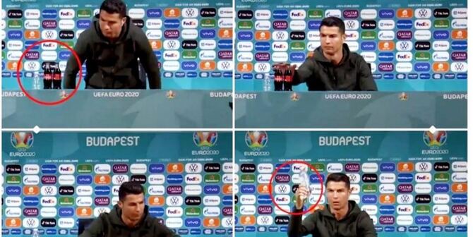 রোনালদোর ৫ সেকেন্ডে কোকাকোলার ক্ষতি ৩৪ হাজার কোটি টাকা