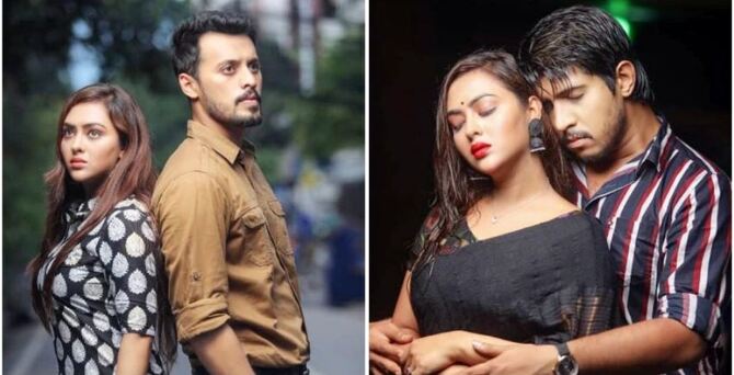 রোমান্টিক থ্রিলারে দুই নায়কের সঙ্গে হাজির হচ্ছেন তানহা