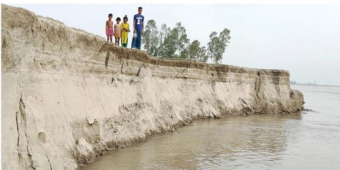 যমুনার ভাঙনে বিলীনের পথে ১৩ গ্রাম