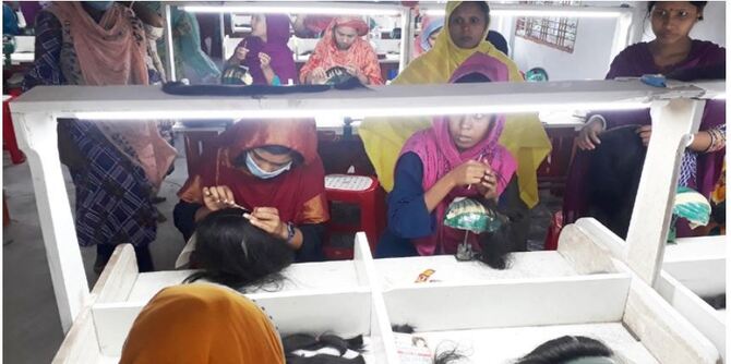 পরচুলায় বাড়ছে নারীর কর্মসংস্থান