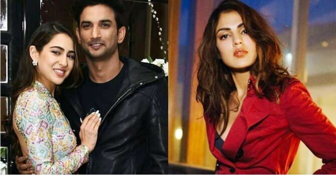 সুশান্তের মৃত্যু : সারা আলী খানের বিরুদ্ধে রিয়ার অভিযোগ