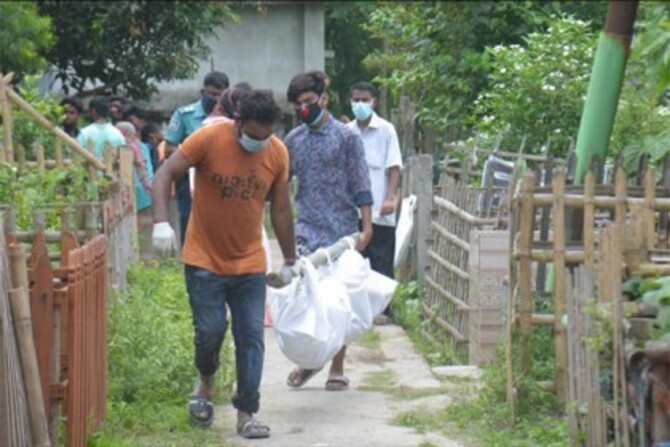 দাফনের ১৫ দিন পর কলেজছাত্রীর মরদেহ উত্তোলন