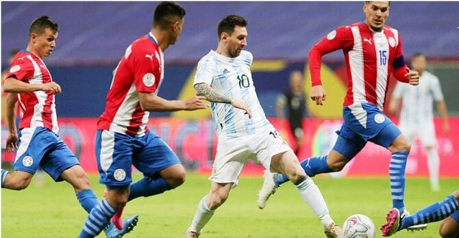 বেড়ে ওঠার পথে আরও একটি জয় : মেসি