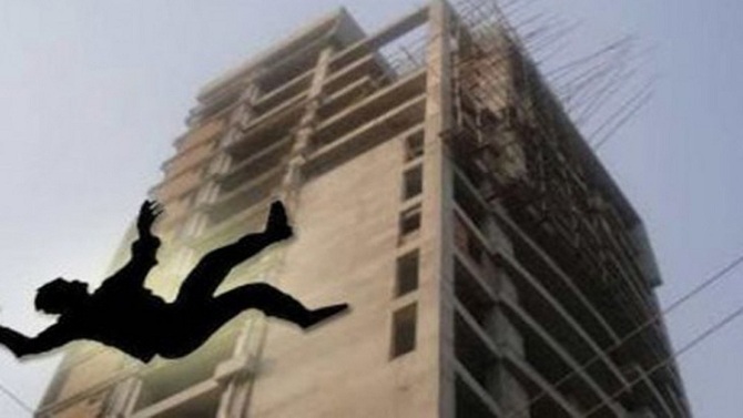রাজধানীতে নির্মাণাধীন ভবন থেকে পড়ে শ্রমিকের মৃত্যু