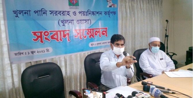 খুলনা ওয়াসায় পানির লবণাক্ততা কমাতে নতুন প্রকল্প