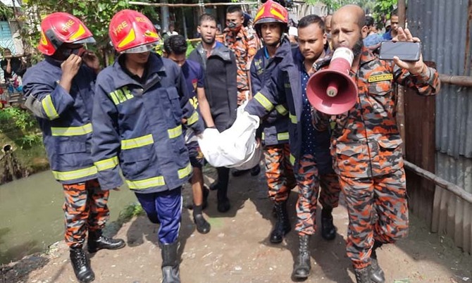 খিলগাঁওয়ে খালে পড়া নিখোঁজ যুবকের মরদেহ উদ্ধার