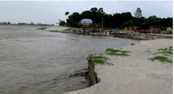 বাড়তে শুরু করেছে ফরিদপুরের নদ-নদীর পানি