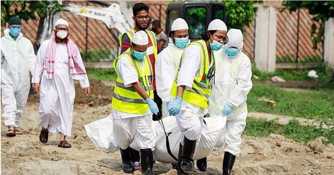 দেশে করোনায় ২৪ ঘন্টায় ৫৪ জনের মৃত্যু, শনাক্ত ৩০৫০