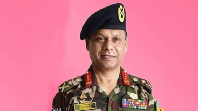 নতুন সেনাপ্রধান এস এম শফিউদ্দিন আহমেদ