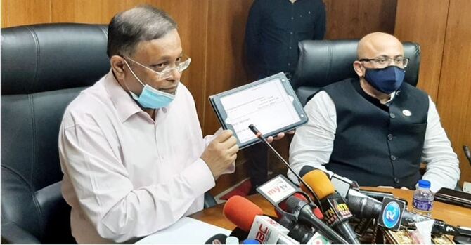 ফখরুলরা খালেদার জন্মতারিখ নিয়ে ছিনিমিনি খেলছে : তথ্যমন্ত্রী