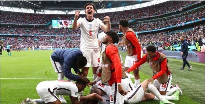 জার্মানিকে বিদায় করে কোয়ার্টার ফাইনালে ইংল্যান্ড