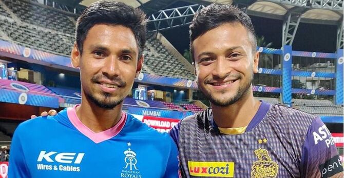 আইপিএলের বাকি অংশে খেলা হবে না সাকিব-মোস্তাফিজের