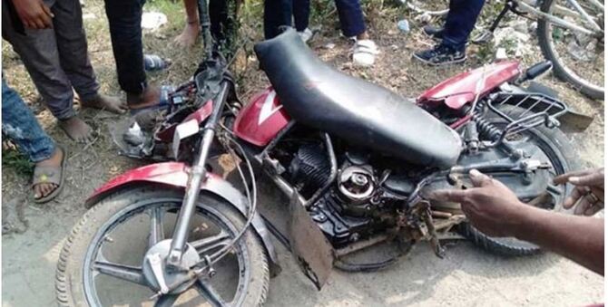 রাজধানীতে রিকশার ধাক্কায় মোটরসাইকেলচালক নিহত