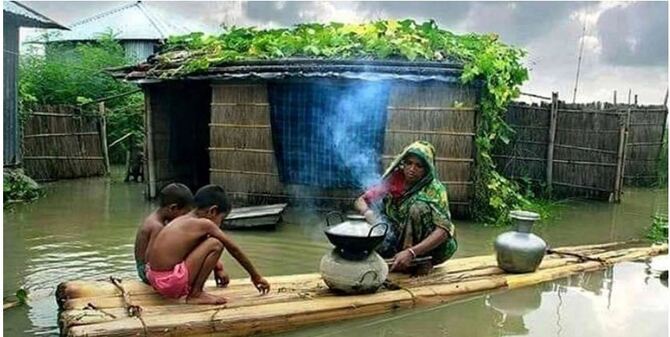 দেশের উত্তর ও দক্ষিণ-পূর্বাঞ্চলে বন্যার শঙ্কা