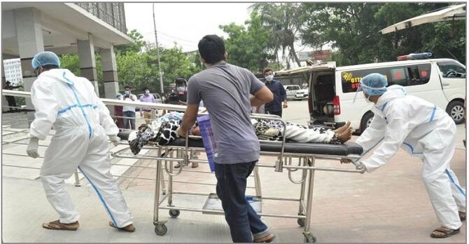 দেশে করোনায় ২৪ ঘন্টায় ২২৫ জনের মৃত্যু, শনাক্ত ১১,৫৭৮