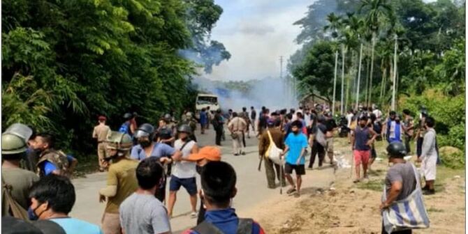 আসাম-মিজোরাম সীমান্তে সংঘর্ষ, ৫ পুলিশ নিহত