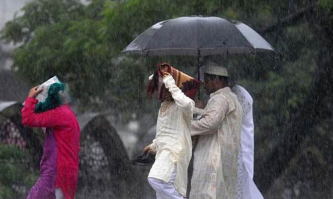 ঈদের দিন সারাদেশেই বৃষ্টির সম্ভাবনা