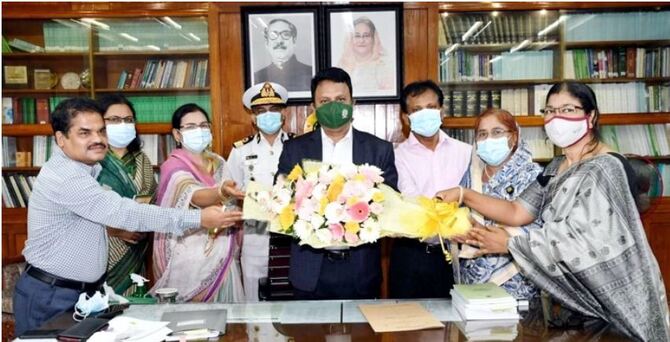 সংসদে সচিব পদে যোগদান কে. এম. আব্দুস সালামের
