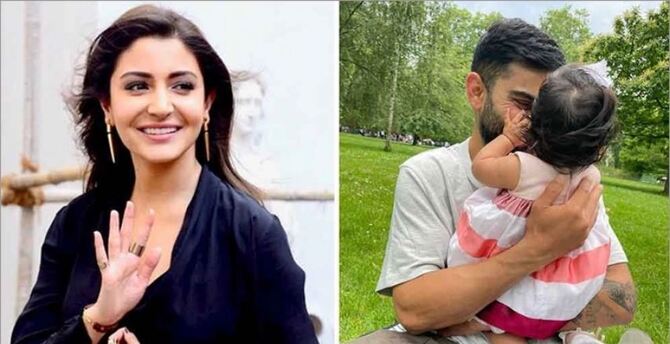 ৬ মাসের মেয়ের ছবি প্রকাশ করলেন আনুশকা-বিরাট