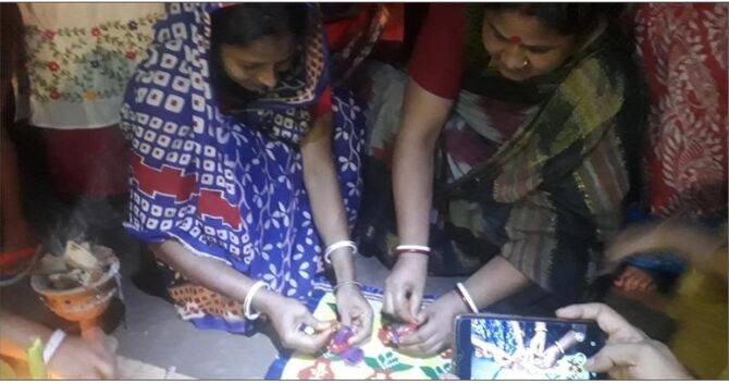 দিনাজপুর রাজবাড়িতে ‘ব্যাঙের বিয়ে’