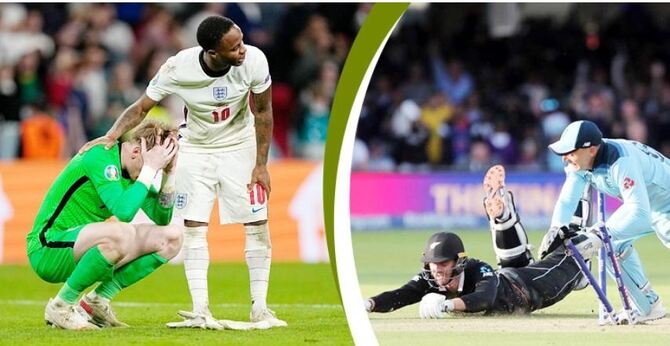 টাইব্রেকারে হারল ইংল্যান্ড, ক্রিকেট বিশ্বকাপ নিয়ে খোঁচা কিউইদের