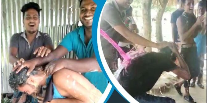 ব্রাজিল সমর্থকদের মাথায় ডিম ভাঙলেন আর্জেন্টিনার সমর্থকরা