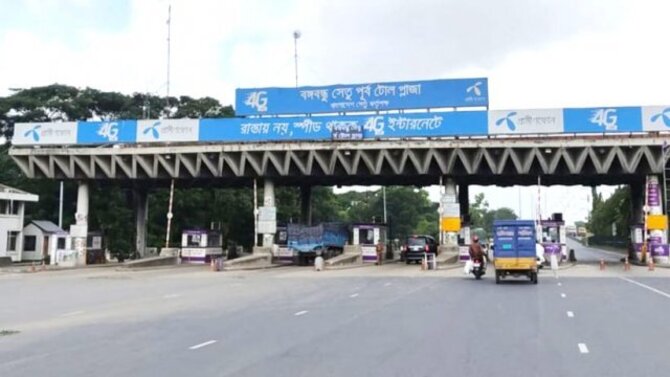 বঙ্গবন্ধু সেতু দিয়ে ২৪ ঘণ্টায় ৩৩ হাজার যানবাহন পারাপার