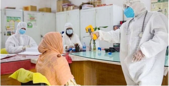 দেশে করোনায় ২৪ ঘন্টায় ২১০ জনের মৃত্যু, শনাক্ত ১২,৩৮৩