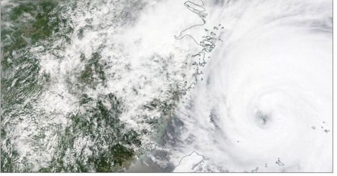 বন্যার পর চীনে এবার ঘূর্ণিঝড় ‘ইন-ফা’র আঘাত