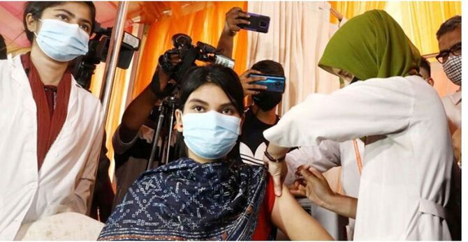 টিকা নিলেন আরও প্রায় পৌনে পাঁচ লাখ মানুষ