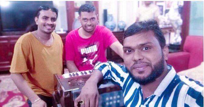 গায়ক হতে চান এরশাদপুত্র, গান শেখাচ্ছেন নোলক