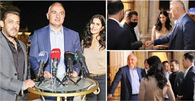 তুরস্কের মন্ত্রীর আমন্ত্রণে ক্যাটরিনাকে নিয়ে ছুটে গেলেন সালমান