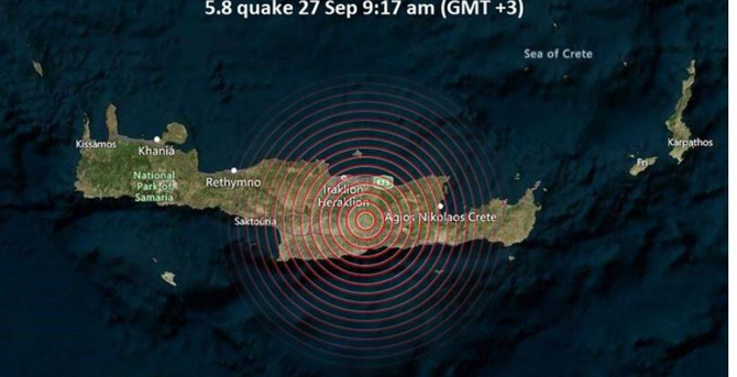 গ্রিসে ৬ মাত্রার ভূমিকম্প, কাঁপলো আরও ৬ দেশ