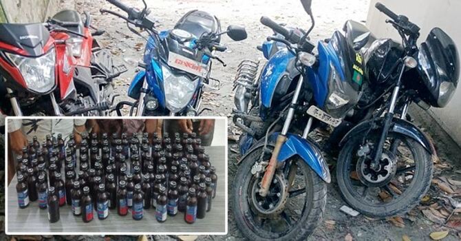 রাজধানীতে মোটরসাইকেলে ফেনসিডিল কেনাবেচা, গ্রেফতার ৩