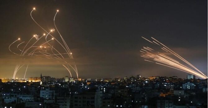 গাজায় আবারও বিমান হামলা চালিয়েছে ইসরায়েল