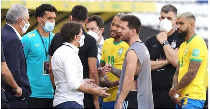 ব্রাজিল-আর্জেন্টিনা ম্যাচের ঘটনাকে ‘পাগলাটে’ বলছেন ফিফা সভাপতি