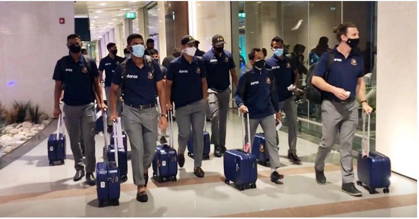 নিরাপদেই মাসকাট পৌঁছেছে বাংলাদেশ ক্রিকেট দল