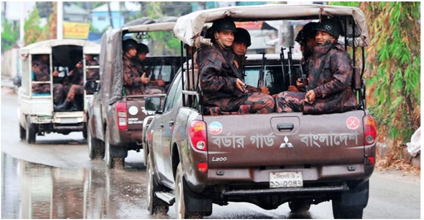 সারাদেশে বিজিবি মোতায়েন