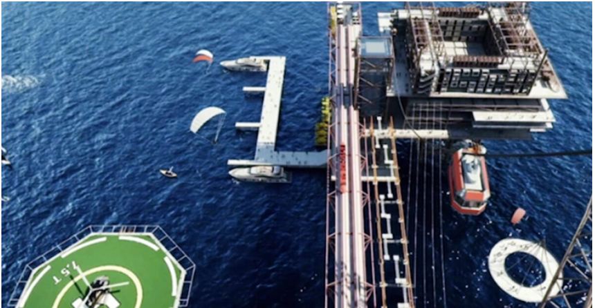 সাগরে তেল কেন্দ্রকে বিলাসবহুল পর্যটন স্পট বানাচ্ছে সৌদি