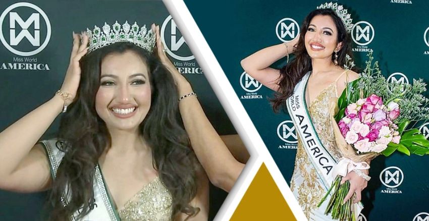 ‘মিস ওয়ার্ল্ড আমেরিকা’ শ্রী সাইনি