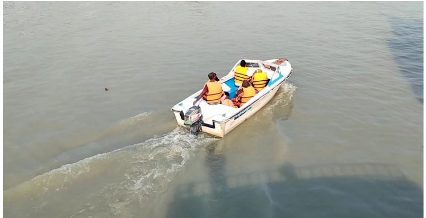 ৫ মাস পর শিমুলিয়া-বাংলাবাজার রুটে স্পিডবোট চলাচল শুরু