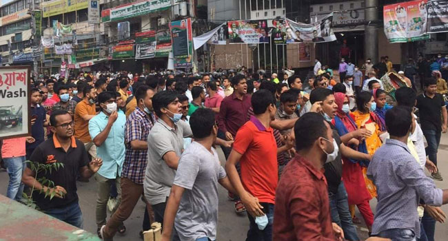 নয়াপল্টনে বিএনপি-পুলিশ সংঘর্ষ: দেড় হাজার আসামি