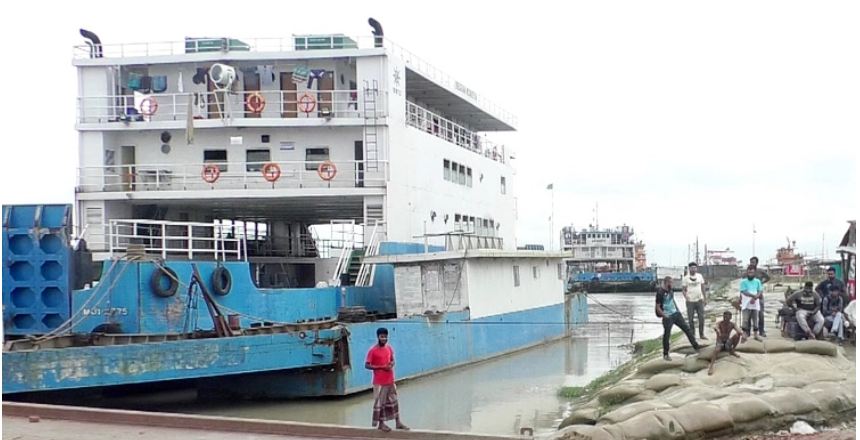 শিমুলিয়া-বাংলাবাজার রুটে পরীক্ষামূলক ফেরি চলবে সোমবার