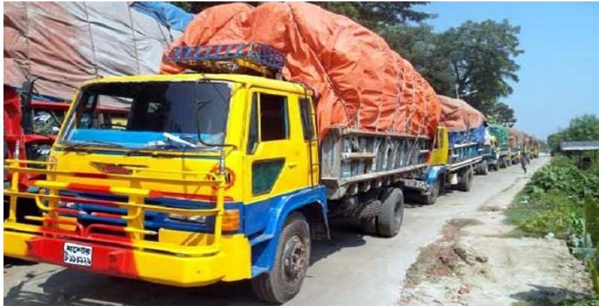 বাঘাবাড়ি বন্দরে ট্রাক ধর্মঘট প্রত্যাহার